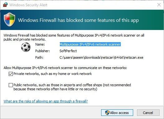 How to analyze if a firewall is blocking my internet explorer